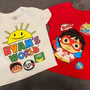 Ryan’s World Tee-Shirts